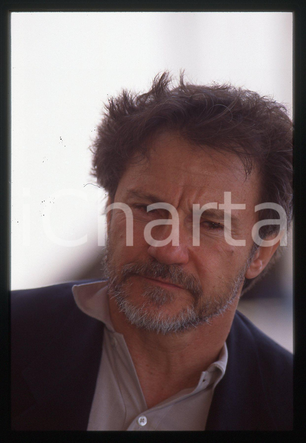 35mm vintage slide* 1995 FESTIVAL CANNES Harvey KEITEL Photocall ULYSSES' GAZE 2