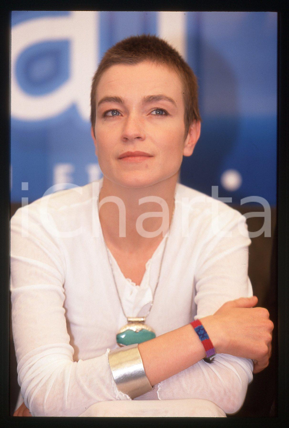 35mm vintage slide* 1998 CANNES - Stefania ROCCA Ritratto dell'attrice (14)