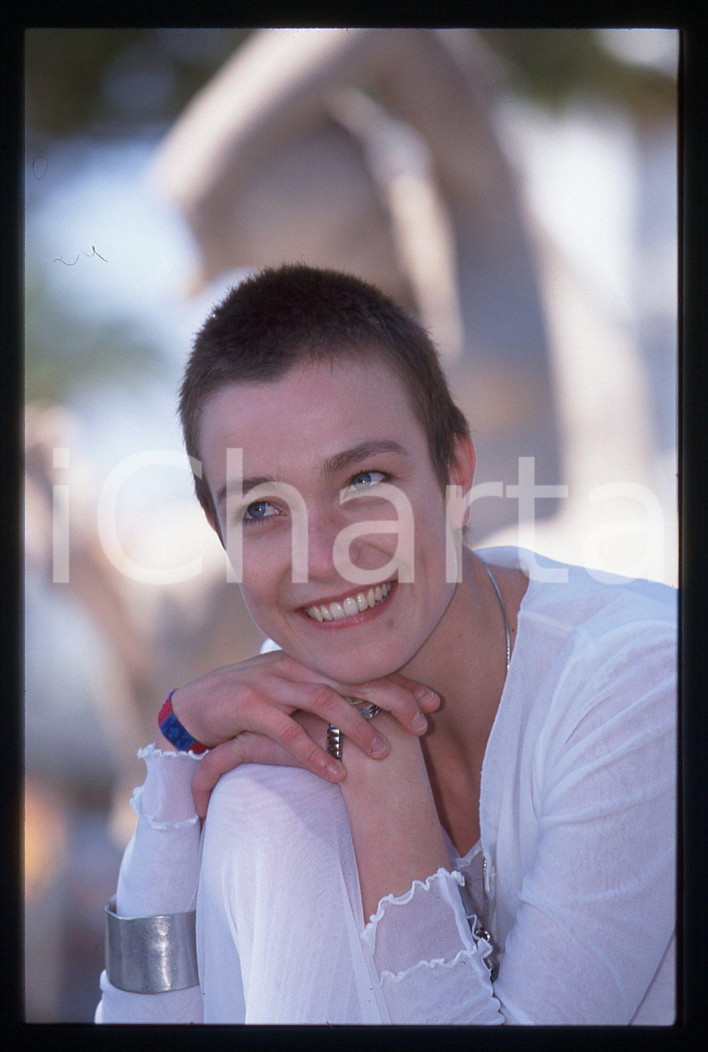 35mm vintage slide* 1998 CANNES - Stefania ROCCA Ritratto dell'attrice (15)