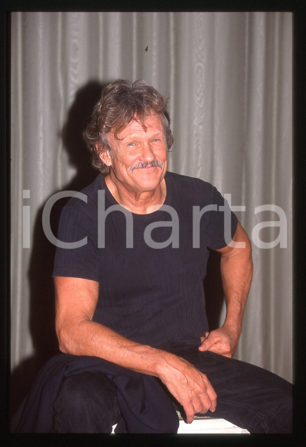 35mm vintage slide* 1998 VENEZIA LIDO Kris KRISTOFFERSON Ritratto dell'attore 19
