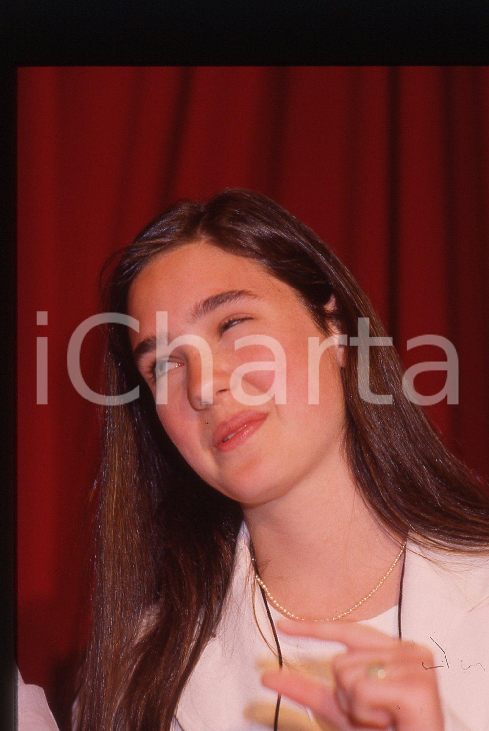 35mm vintage slide* 1984 FESTIVAL CANNES Jennifer CONNELLY Ritratto attrice (4)