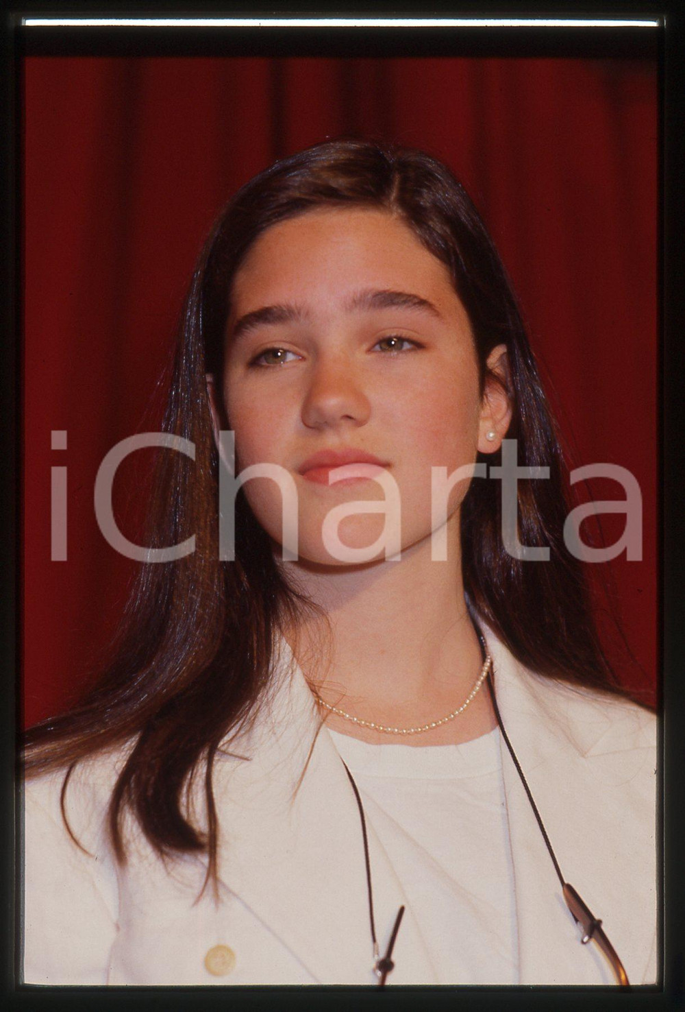 35mm vintage slide* 1984 FESTIVAL CANNES Jennifer CONNELLY Ritratto attrice (7)
