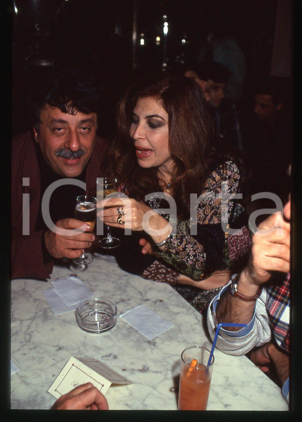 35mm vintage slide* 1994 ROMA - Ida DI BENEDETTO e Memè PERLINI (11)