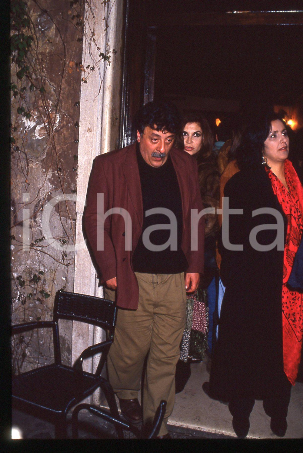 35mm vintage slide* 1994 ROMA - Ida DI BENEDETTO e Memè PERLINI