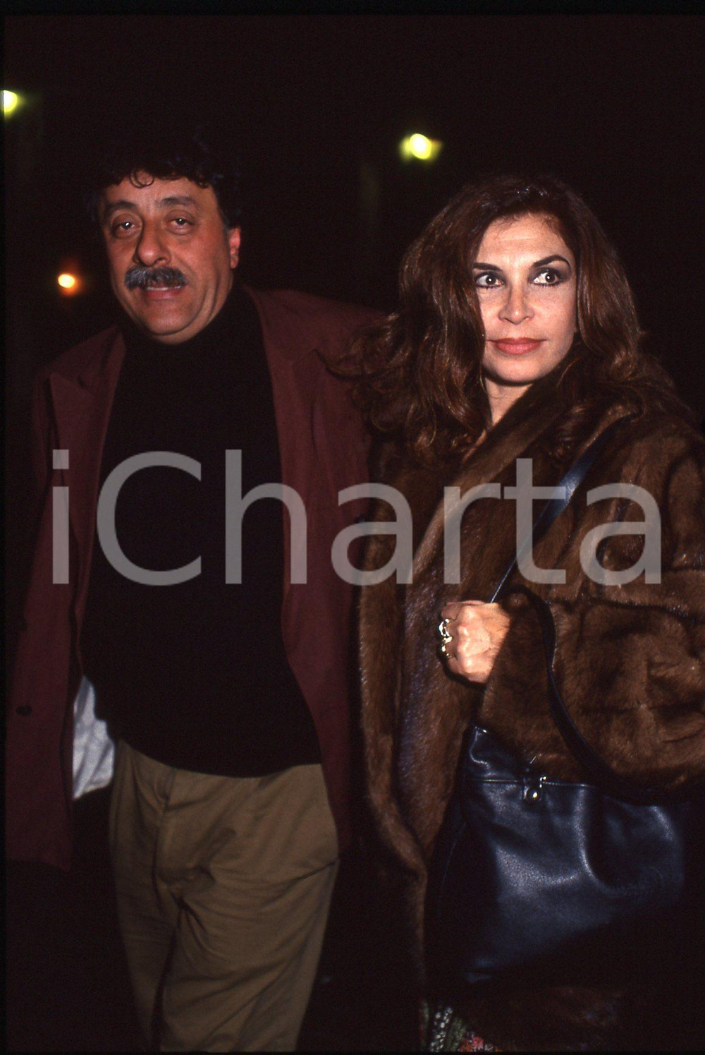 35mm vintage slide* 1994 ROMA - Ida DI BENEDETTO e Memè PERLINI (2)