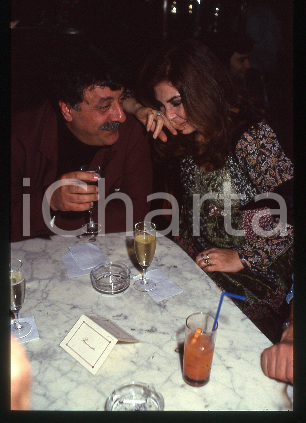 35mm vintage slide* 1994 ROMA - Ida DI BENEDETTO e Memè PERLINI (7)