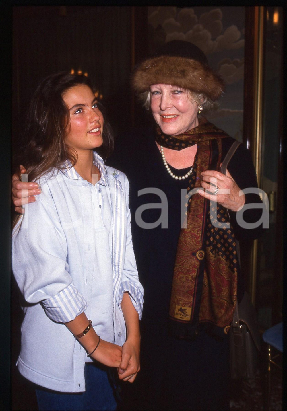 35mm vintage slide* 1988 COSTUME - Caterina BORATTO e Vanessa GRAVINA (3)