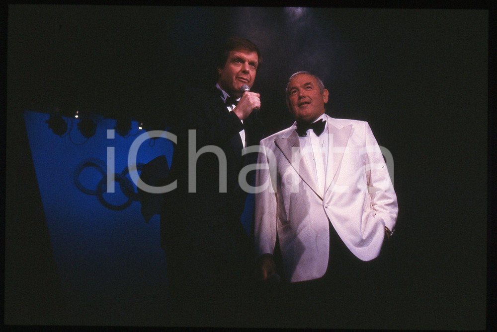 Fotografia d epoca originale 35mm vintage slide 1990 ca PUGILATO Ingemar JOHANSSON 1