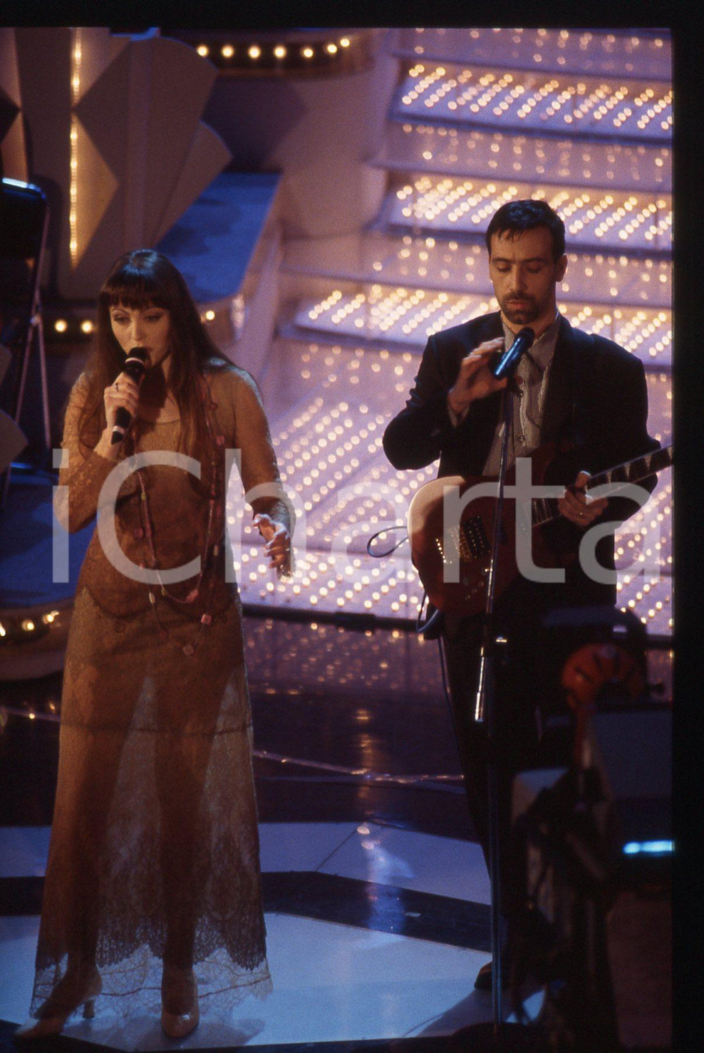 35mm vintage slide* 1997 FESTIVAL SANREMO - JALISSE (54)