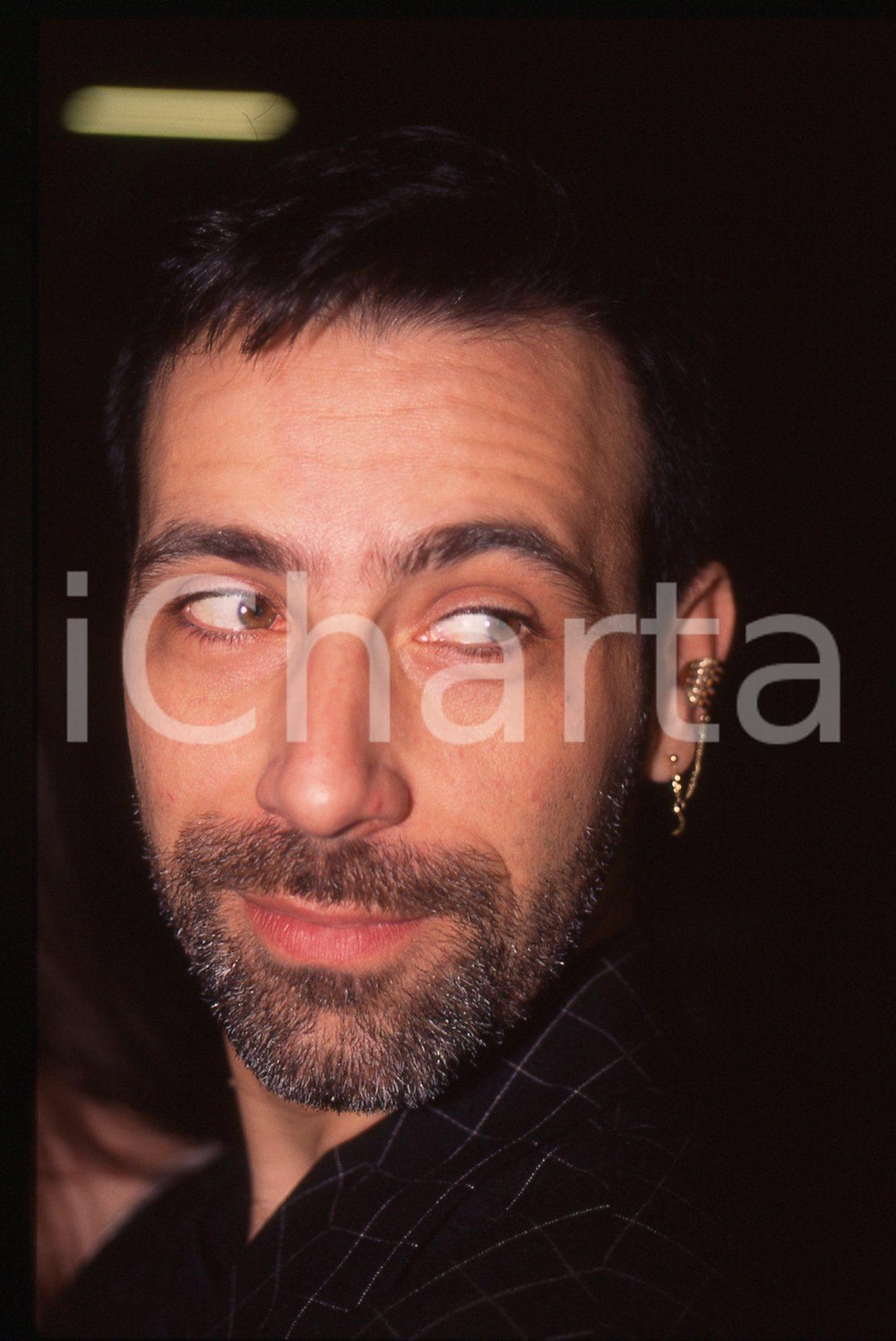 35mm vintage slide* 1997 FESTIVAL SANREMO - Fabio RICCI dei JALISSE (5)