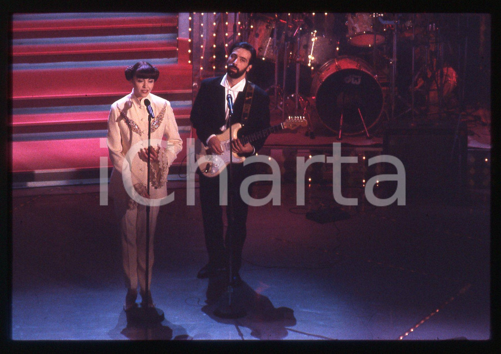 35mm vintage slide* 1996 FESTIVAL SANREMO - JALISSE