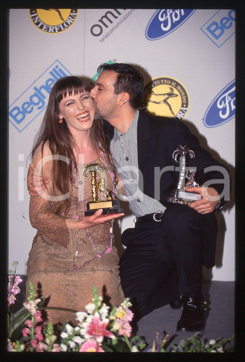 35mm vintage slide* 1997 FESTIVAL SANREMO - JALISSE (103)