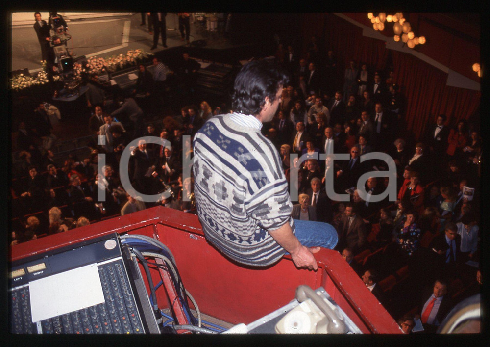 35mm vintage slide* 1995 FESTIVAL SANREMO - Giuseppe PAGANO (3)