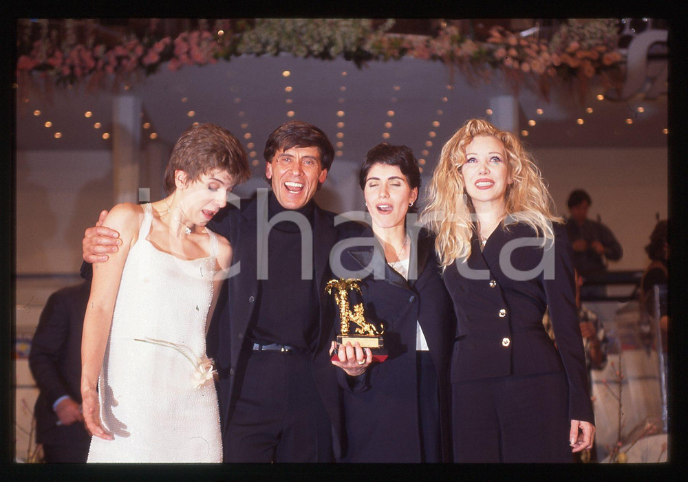 35mm vintage slide* 1995 FESTIVAL SANREMO Ivana SPAGNA Gianni Morandi GIORGIA 13