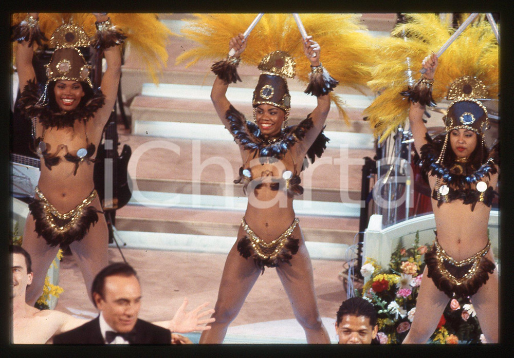 35mm vintage slide* 1994 FESTIVAL SANREMO - OBA OBA
