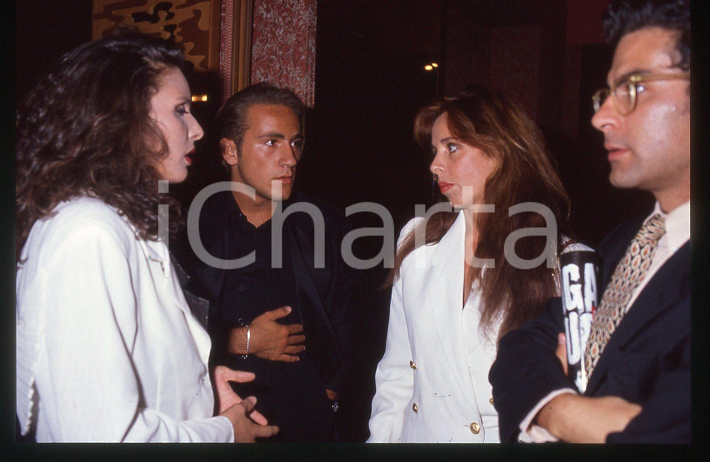 35mm vintage slide* 1994 FESTIVAL CANNES Alessandra DI SANZO Aurelio GRIMALDI 3