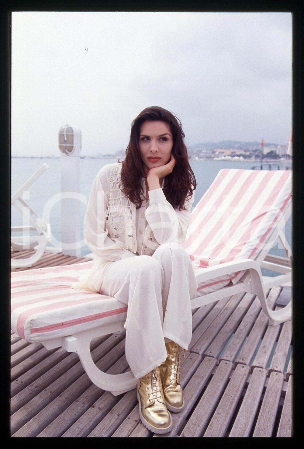 35mm vintage slide* 1994 FESTIVAL CANNES - Alessandra DI SANZO (24)