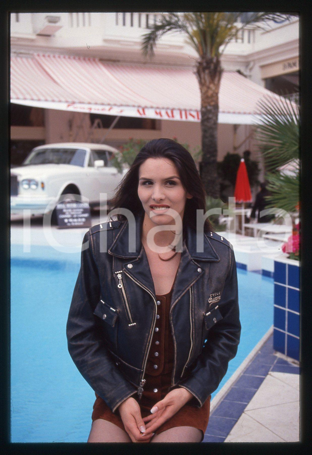 35mm vintage slide* 1994 FESTIVAL CANNES - Alessandra DI SANZO (28)
