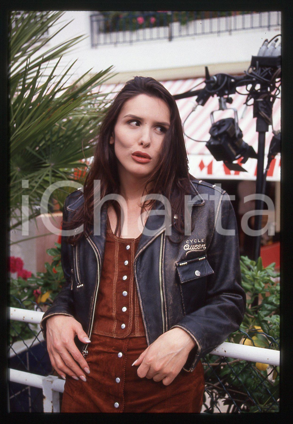 35mm vintage slide* 1994 FESTIVAL CANNES - Alessandra DI SANZO (29)
