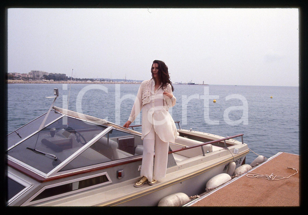 35mm vintage slide* 1994 FESTIVAL CANNES - Alessandra DI SANZO (35)