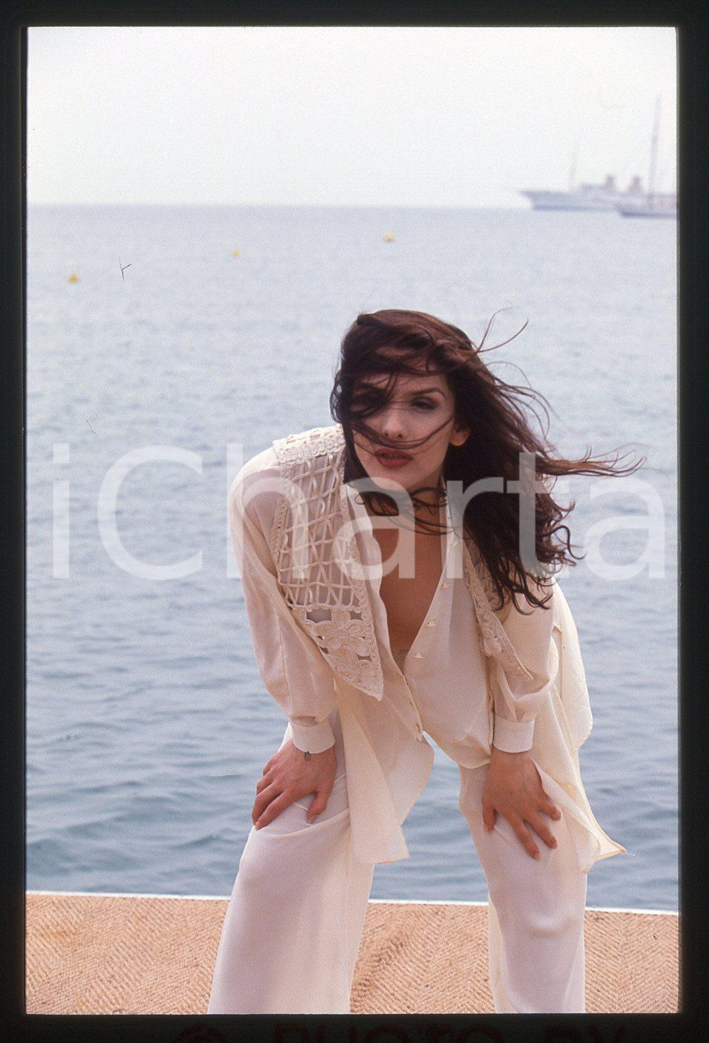 35mm vintage slide* 1994 FESTIVAL CANNES - Alessandra DI SANZO (37)