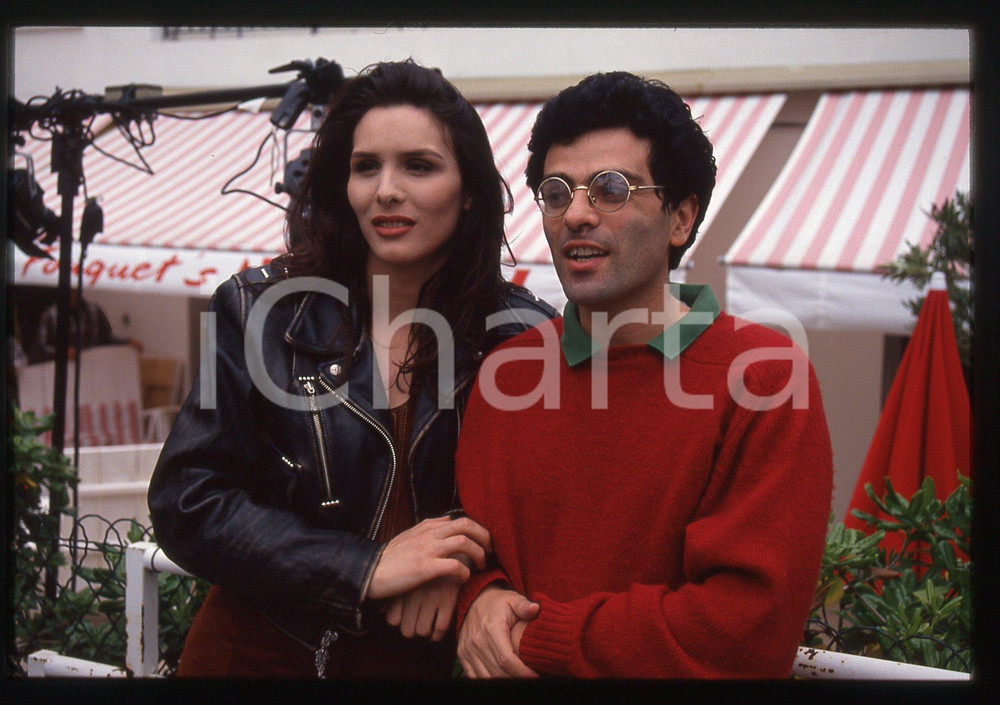 35mm vintage slide* 1994 FESTIVAL CANNES Alessandra DI SANZO Aurelio GRIMALDI 13