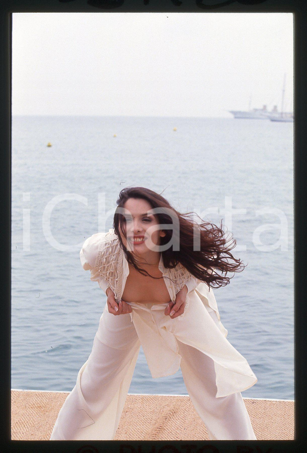 35mm vintage slide* 1994 FESTIVAL CANNES - Alessandra DI SANZO (53)