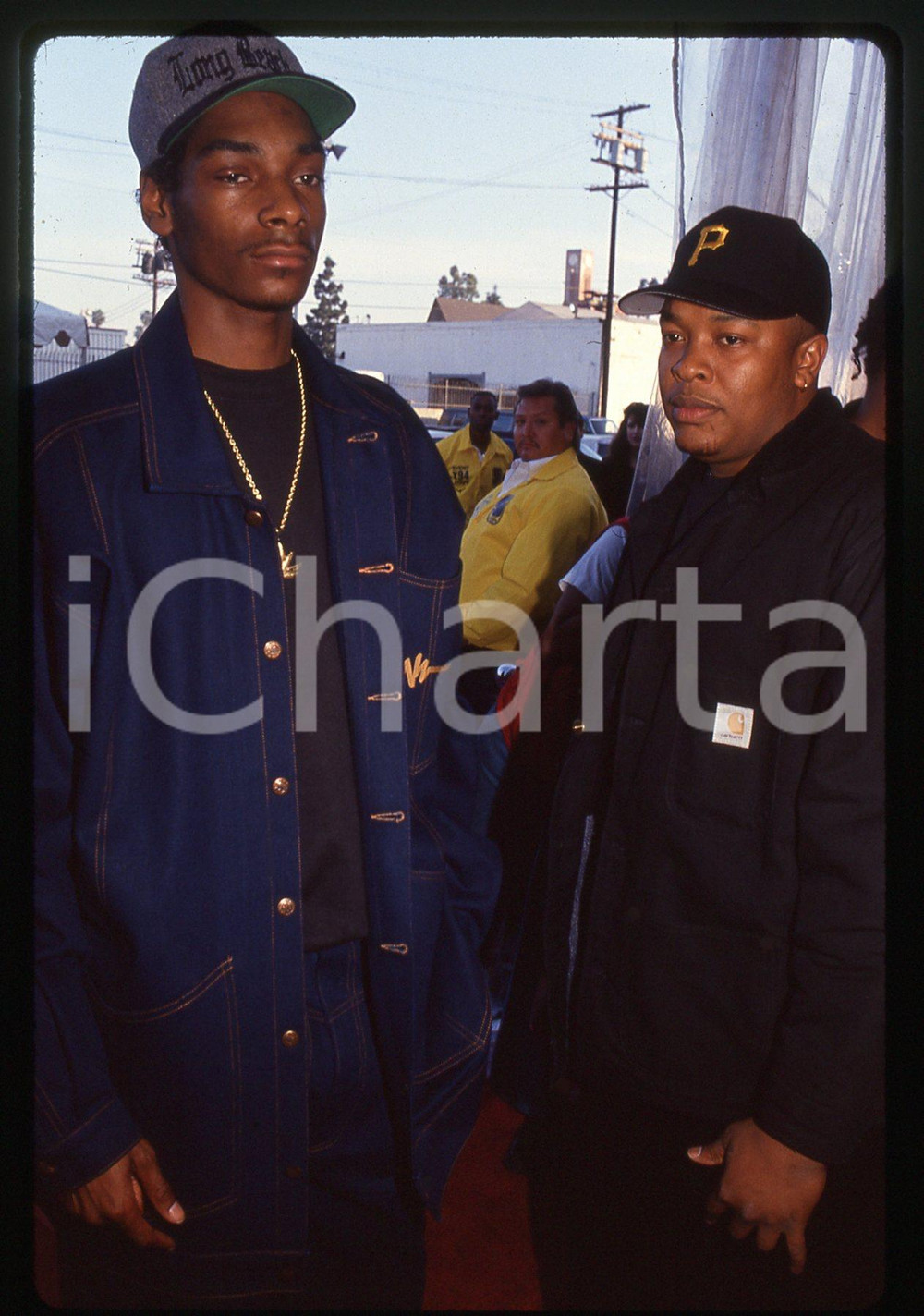 35mm vintage slide* 1993 LOS ANGELES - Dr. DRE e SNOOP DOGG