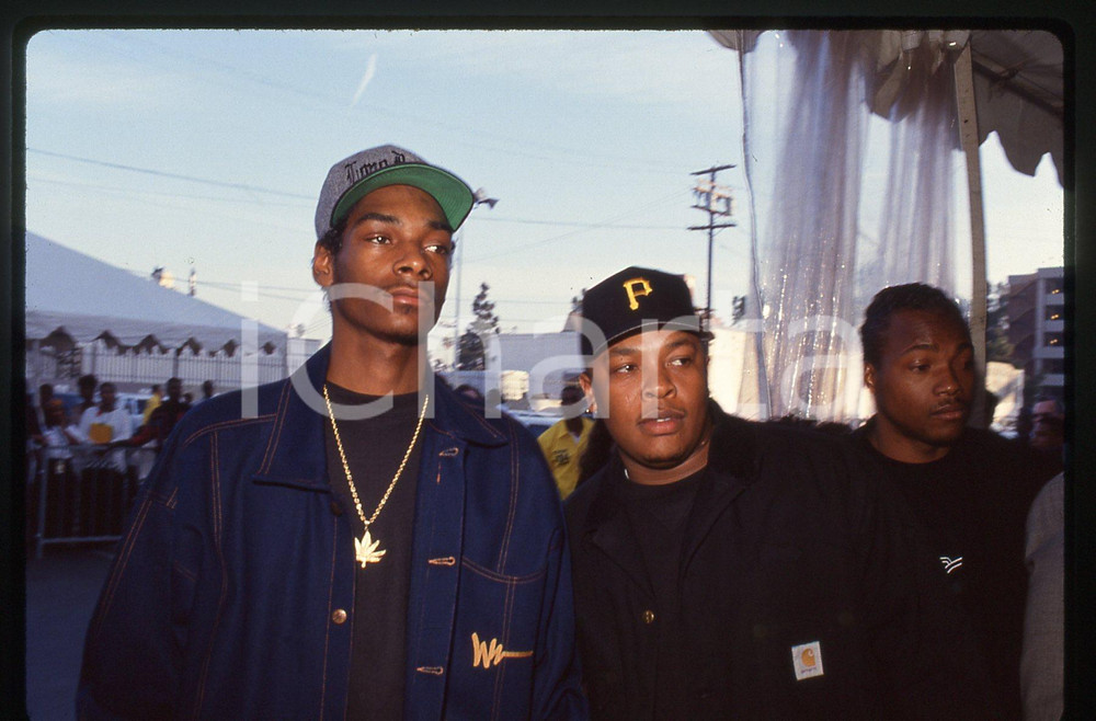 35mm vintage slide* 1993 LOS ANGELES - Dr. DRE e SNOOP DOGG (2)