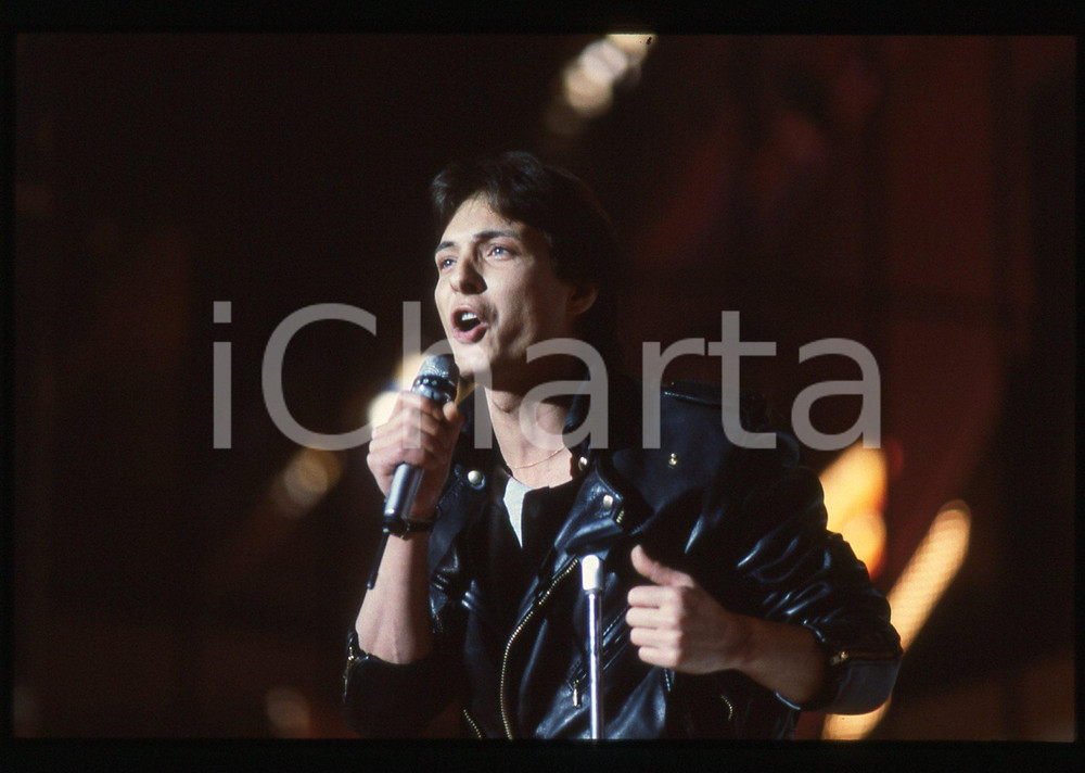 35mm vintage slide* 1984 FESTIVAL SANREMO - VALENTINO (4)