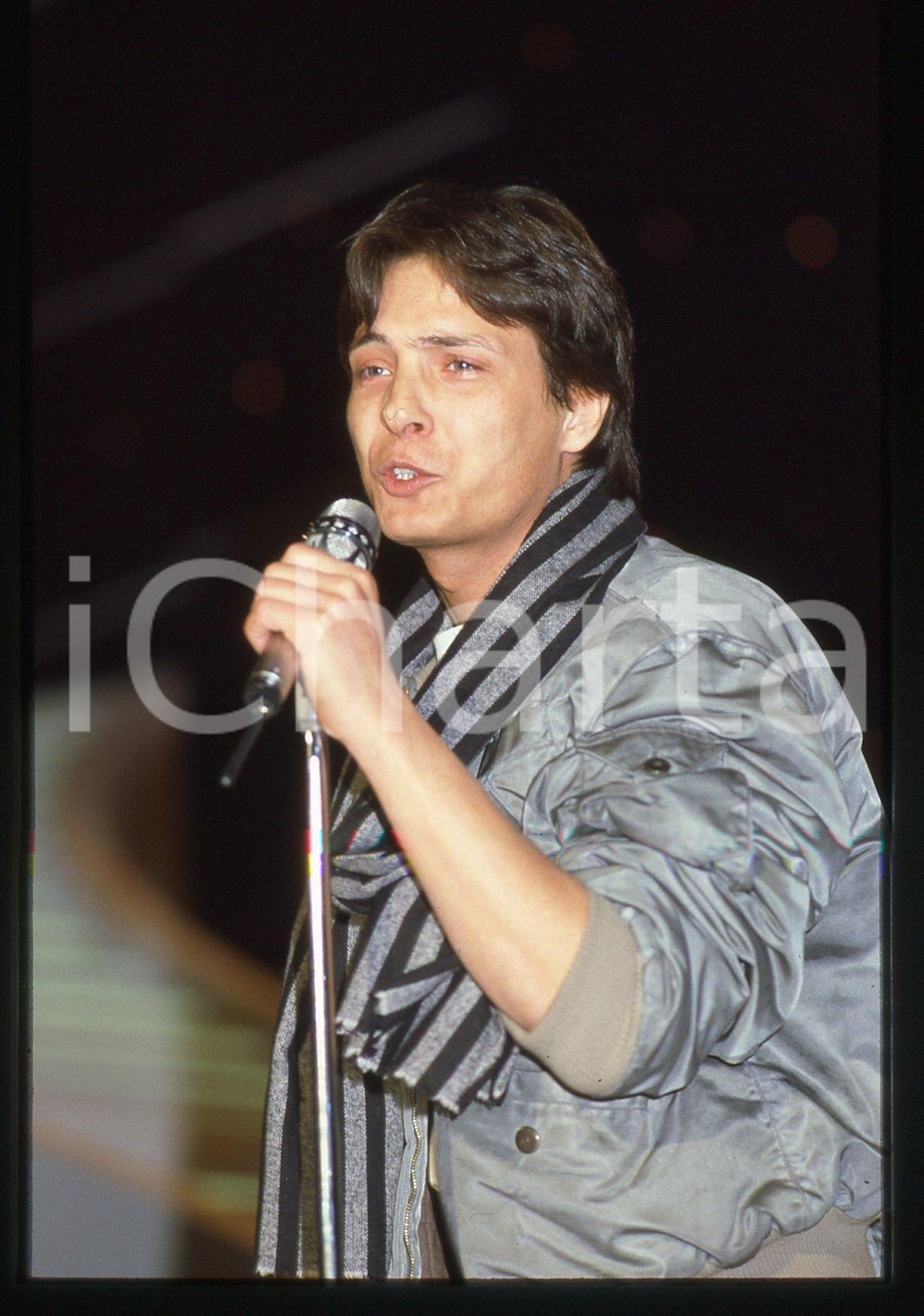 35mm vintage slide* 1984 FESTIVAL SANREMO - VALENTINO (12)