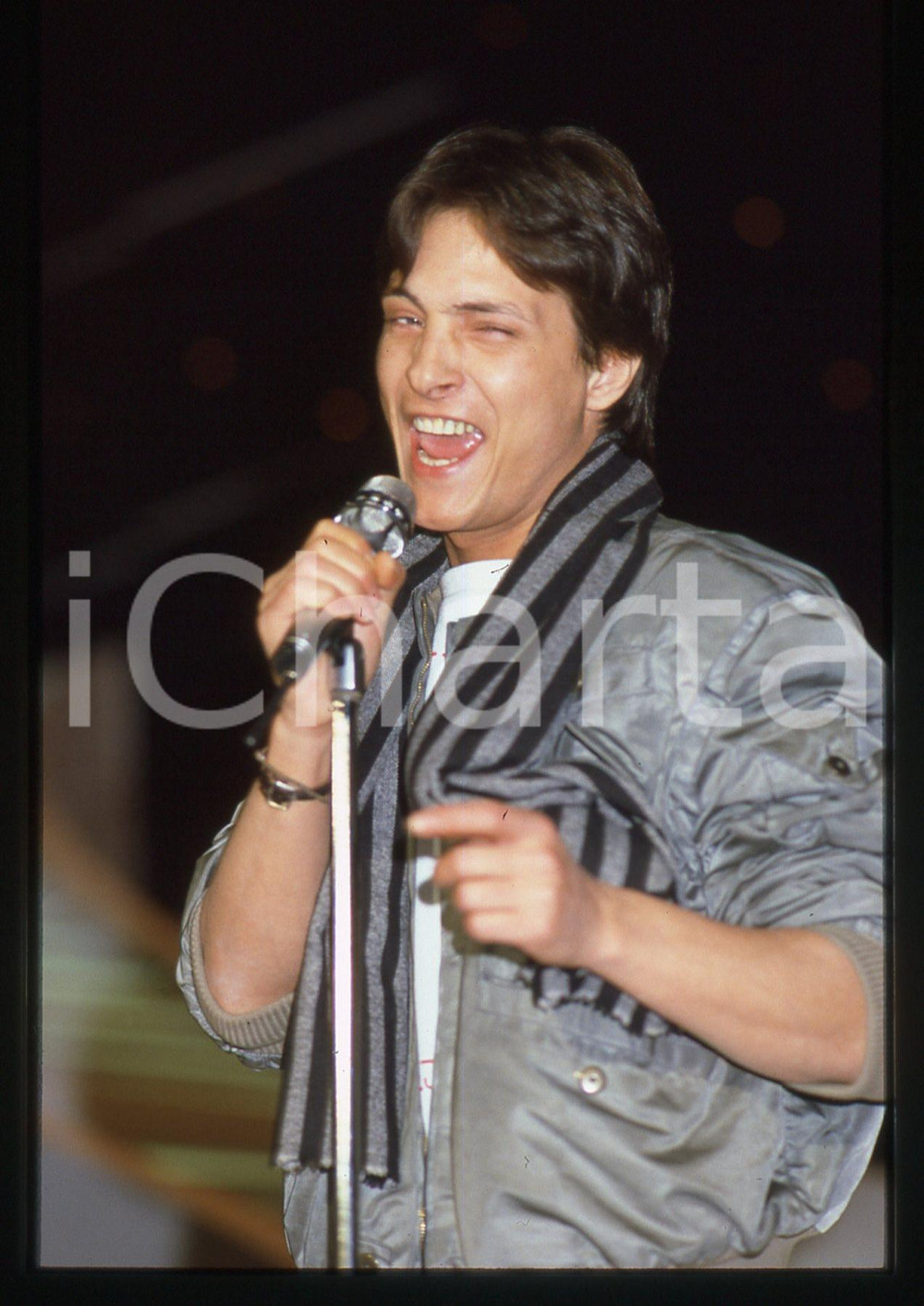 35mm vintage slide* 1984 FESTIVAL SANREMO - VALENTINO (13)