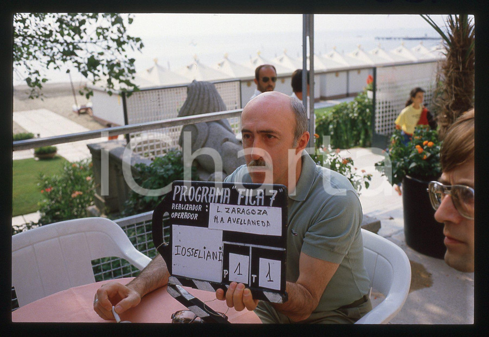 35mm vintage slide* 1984 FESTIVAL VENEZIA - Otar IOSELIANI (8)