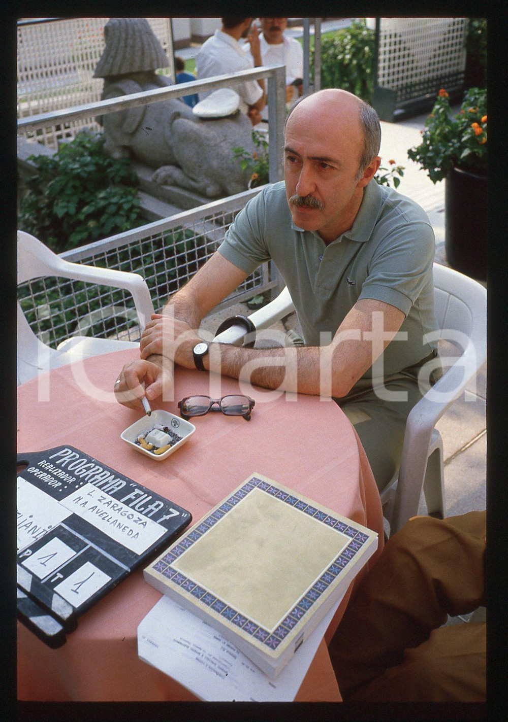 35mm vintage slide* 1984 FESTIVAL VENEZIA - Otar IOSELIANI (9)