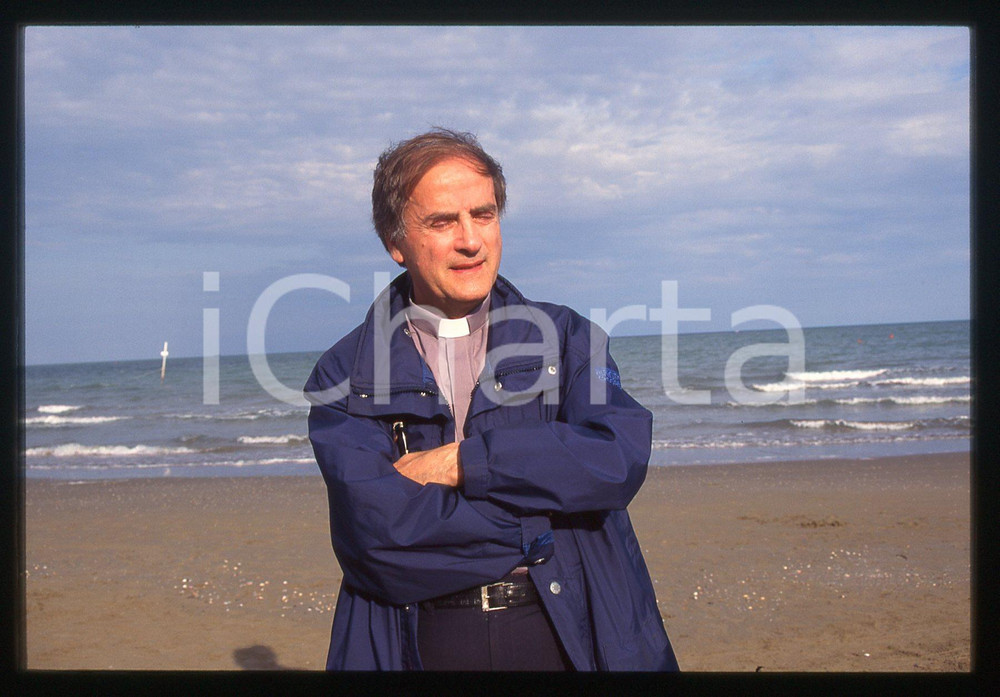 35mm vintage slide* 1990 ca FESTIVAL VENEZIA - don Luigi DI LIEGRO (3)