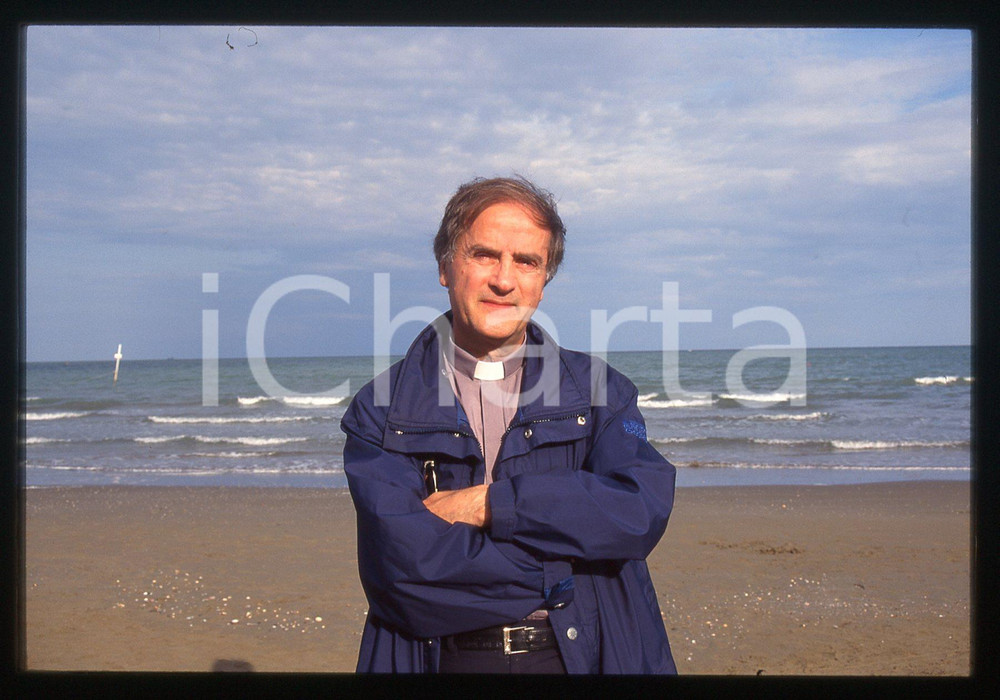 35mm vintage slide* 1990 ca FESTIVAL VENEZIA - don Luigi DI LIEGRO (5)