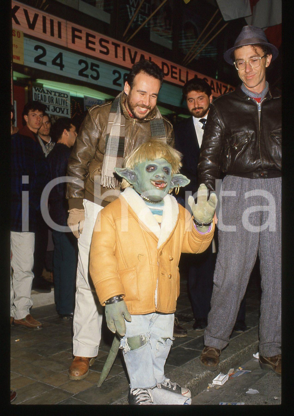 35mm vintage slide* 1988 SANREMO - Stefano DISEGNI Massimo CAVIGLIA e SCRONDO