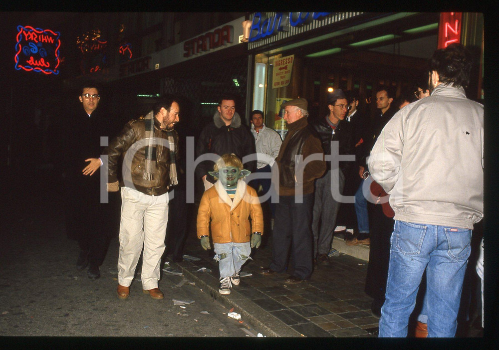 35mm vintage slide* 1988 SANREMO - Stefano DISEGNI Massimo CAVIGLIA e SCRONDO 2