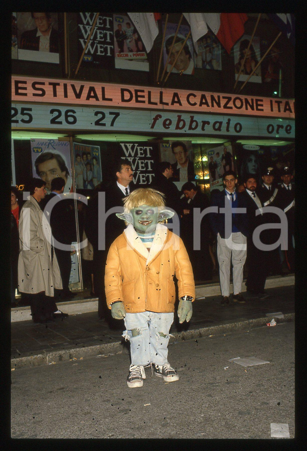 35mm vintage slide* 1988 FESTIVAL SANREMO - SCRONDO