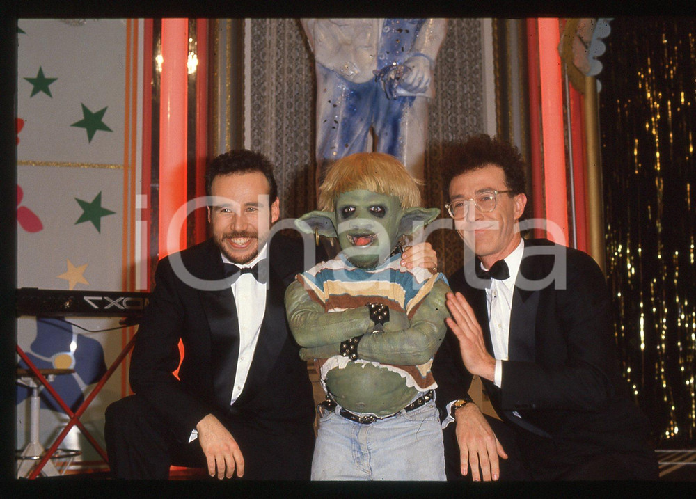 35mm vintage slide* 1988 MATRJOSKA Stefano DISEGNI Massimo CAVIGLIA e SCRONDO 6