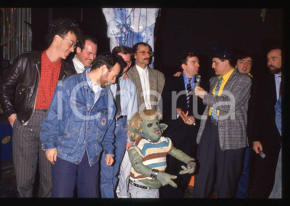 35mm vintage slide* 1988 MATRJOSKA - SCRONDO Massimo CAVIGLIA e Francesco SALVI