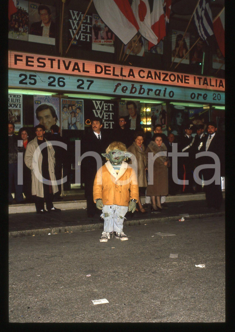 35mm vintage slide* 1988 FESTIVAL SANREMO - SCRONDO (2)