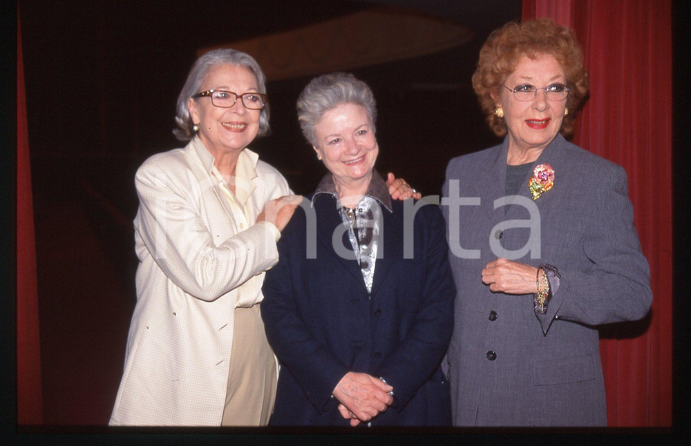 35mm vintage slide* 1999 ROMA - Isa BARZIZZA Ariella REGGIO e Lauretta MASIERO 3