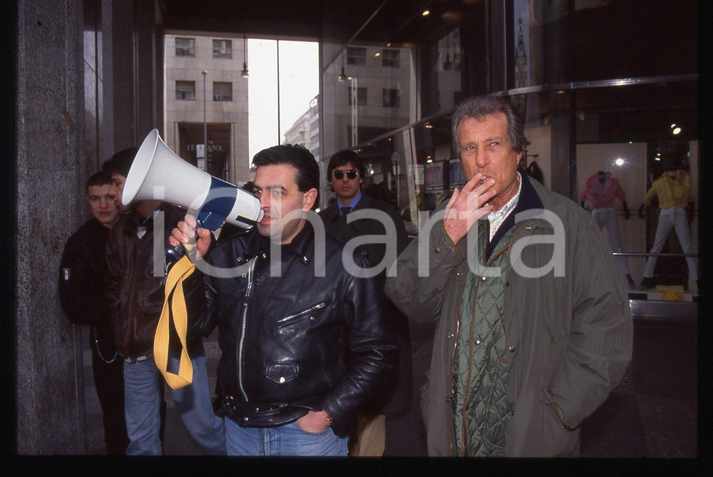35mm vintage slide* 1990 ca MILANO - Walter MAGGI (2)