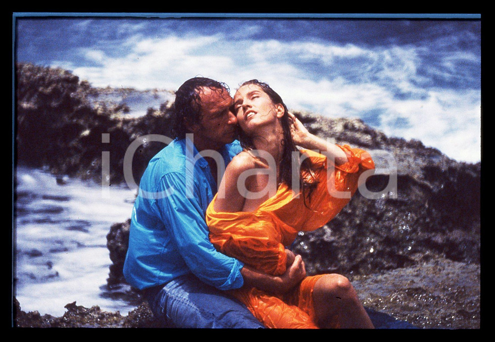 35mm vintage slide* 1987 GUADALUPA - Muriel DUBRULLE e Pierre RICHARD (16)