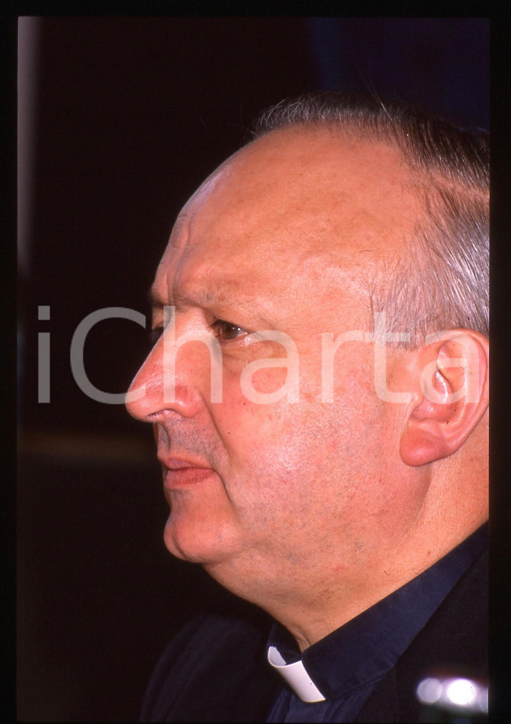 35mm vintage slide* 1989 MILANO - Monsignor Angelo SALA