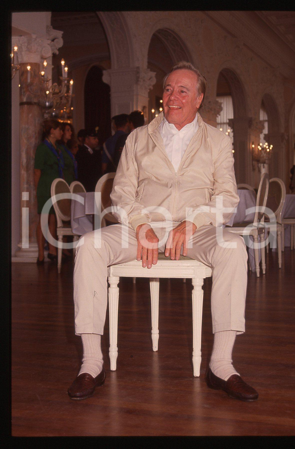 35mm vintage slide* 1992 FESTIVAL VENEZIA - Jack LEMMON (2)