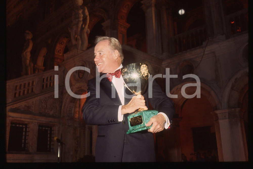 35mm vintage slide* 1992 FESTIVAL VENEZIA - Jack LEMMON (18)