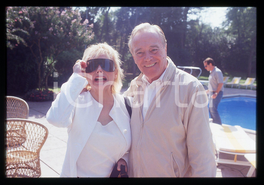 35mm vintage slide* 1992 FESTIVAL VENEZIA - Felicia FARR e Jack LEMMON