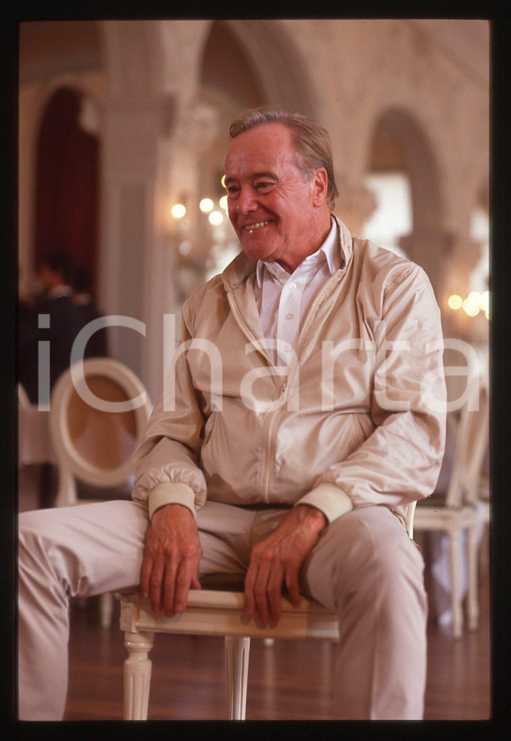 35mm vintage slide* 1992 FESTIVAL VENEZIA - Jack LEMMON (46)